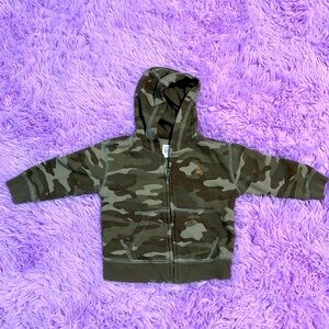 Never worn Baby Gap zip up hoodie
